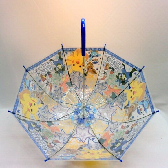 NWT Pokemon Unisex Vinyl Jumpstart Stick Umbrella . 55cm - Picture 6 of 9